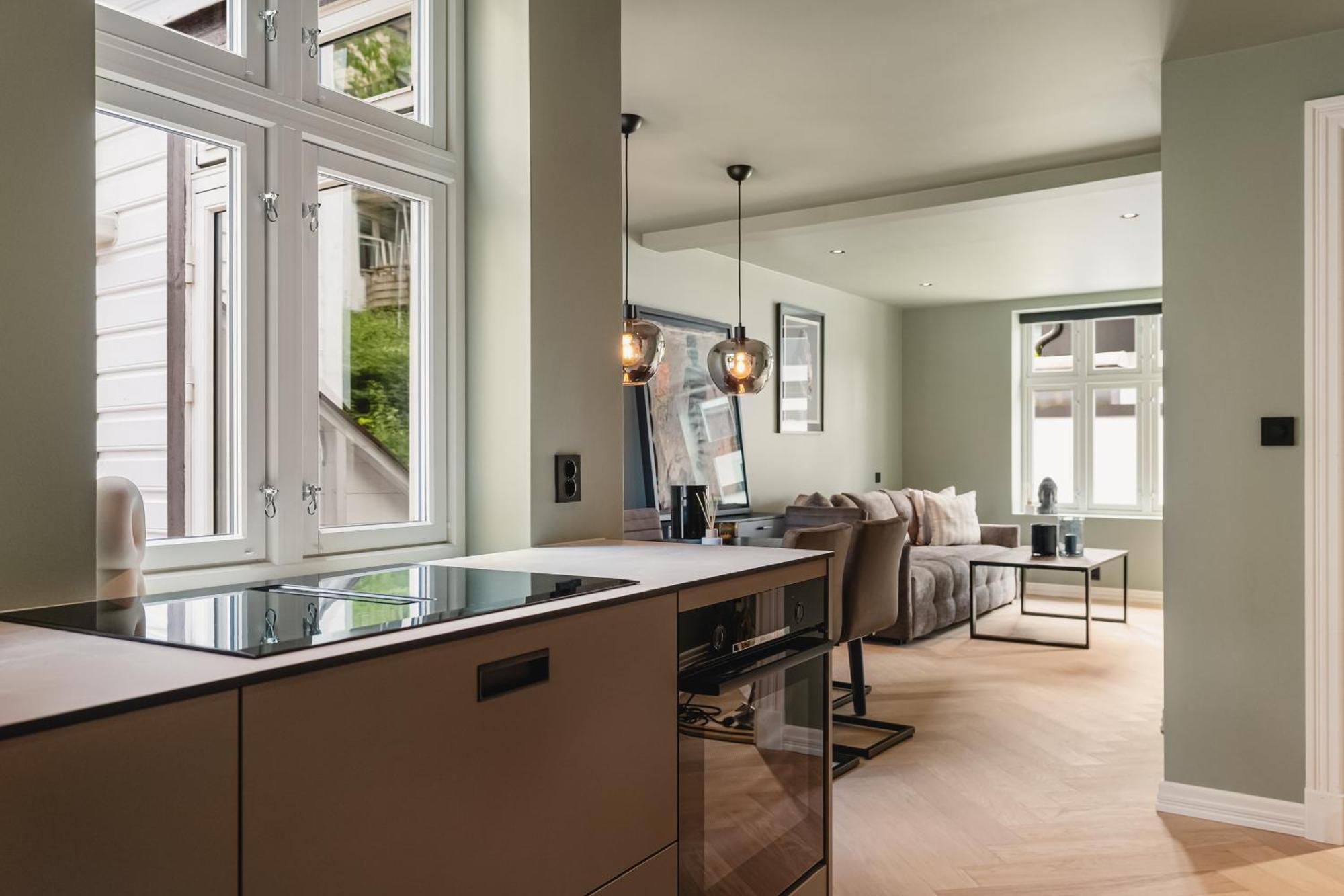 Bryggen // Floyen Living Apartment Bergen Exterior photo