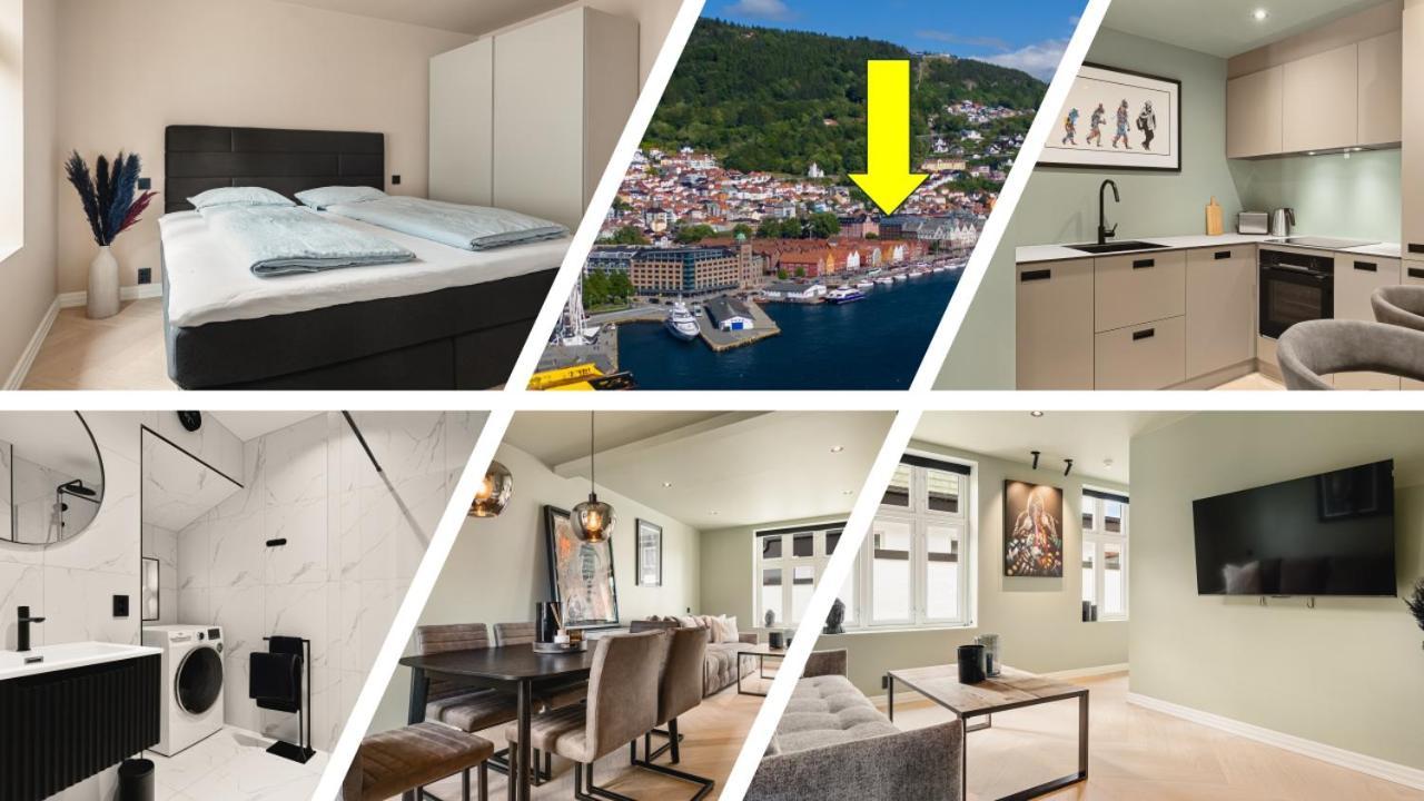 Bryggen // Floyen Living Apartment Bergen Exterior photo